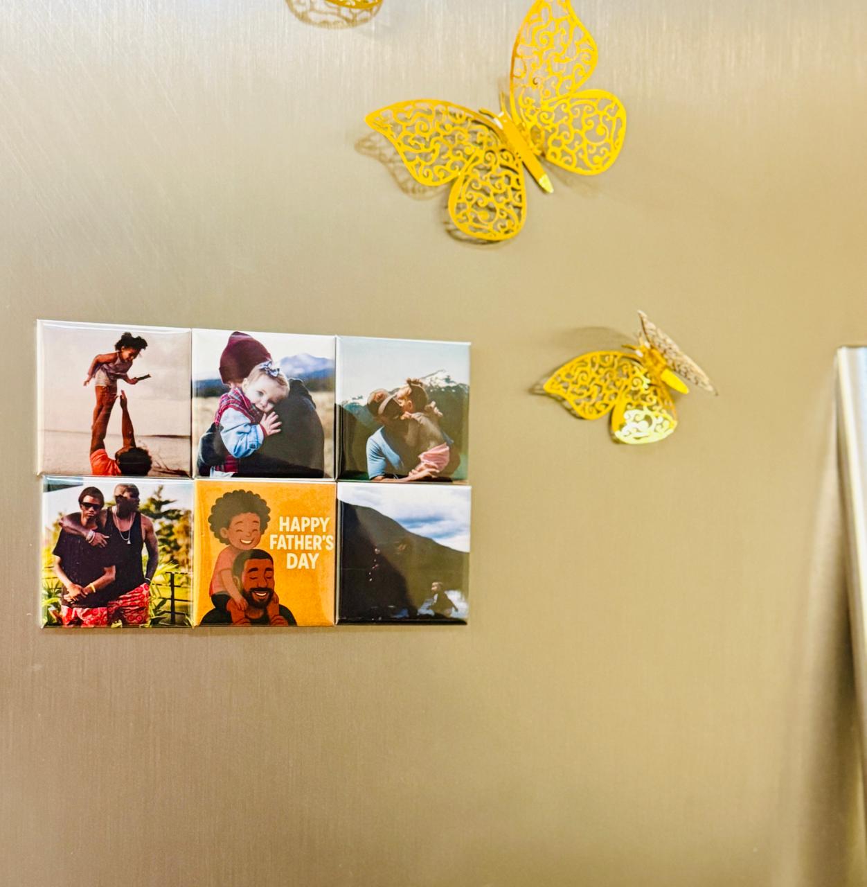 Personalized 2×2 Inch Fridge Magnets – Custom Made for You