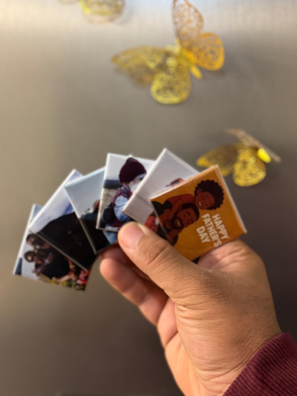 Personalized 2×2 Inch Fridge Magnets – Custom Made for You