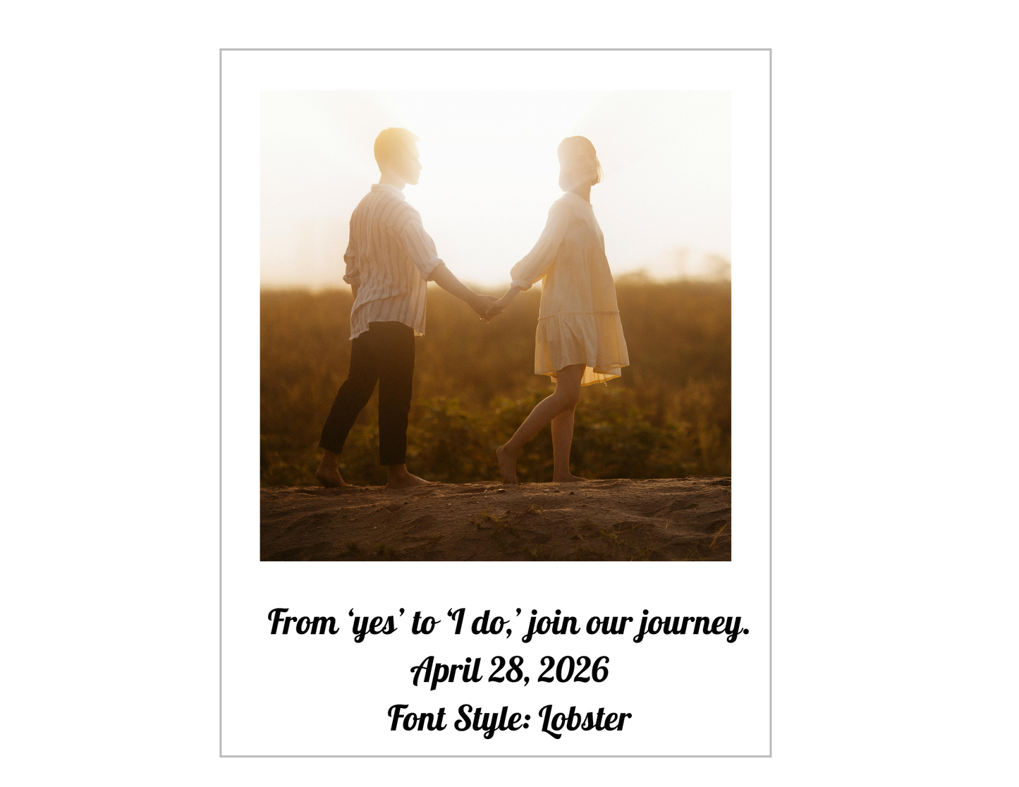 Save The Date Photo Magnets