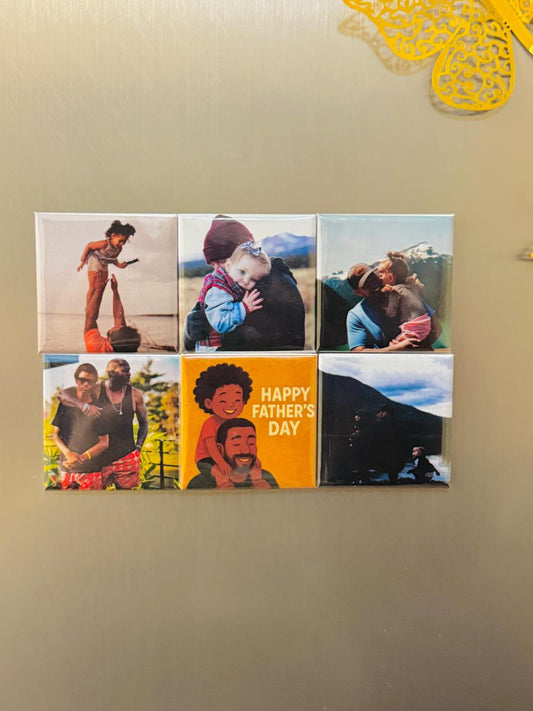 Personalized 2×2 Inch Fridge Magnets – Custom Made for You
